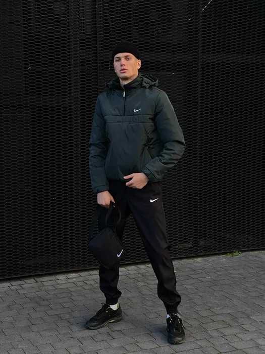 Костюм мужской Nike анорак штаны сумка теплый осенний зимний найк