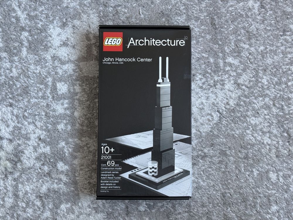 LEGO Architecture 21001 John Hancock Center zaplombowany