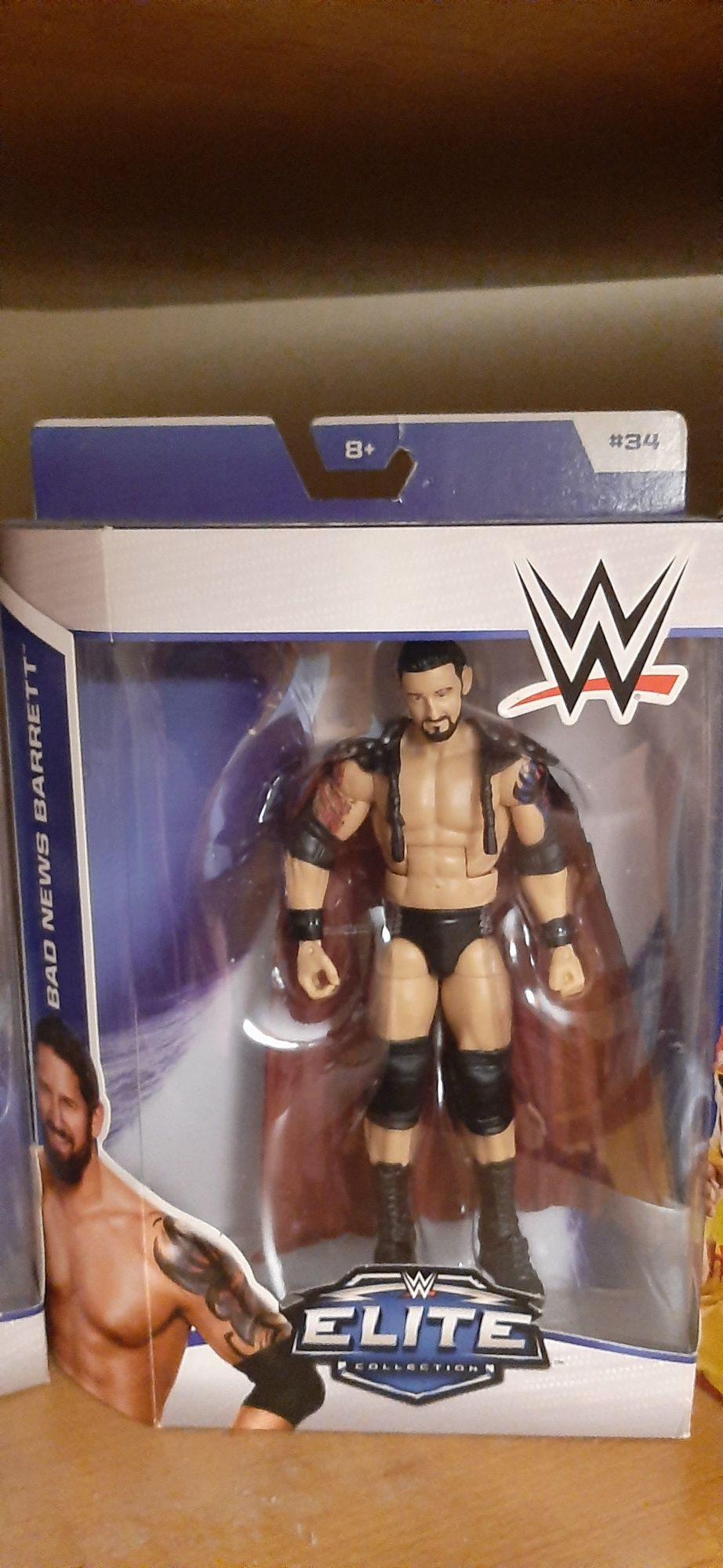 3 figuras elite wwe wrestling selados nas caixas