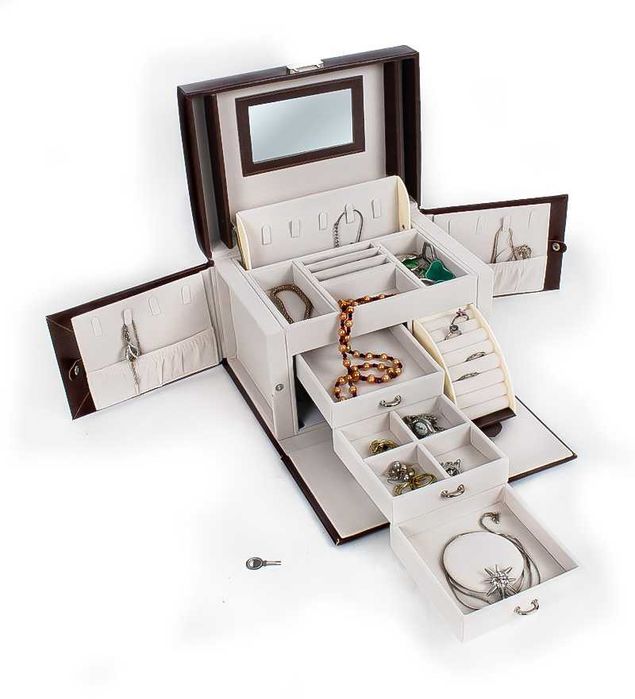 Органайзер для украшений. Большой кейс трансформер. Новый