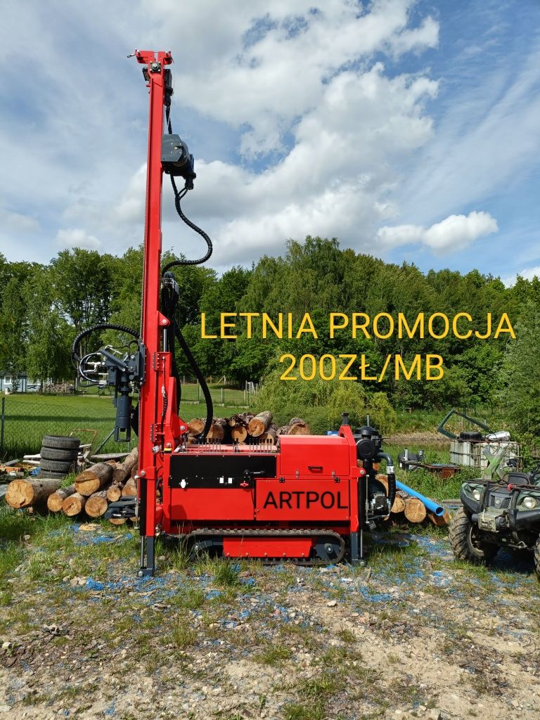Wiercenie studni głębinowych