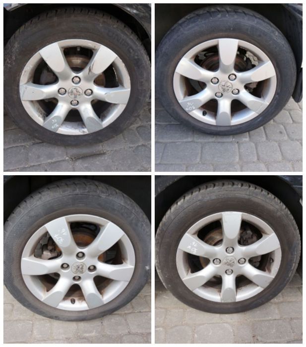 KOŁA FELGI ALUFELGI 307 LIFT 16 4X108 16 4x108 16 4X108 PEUGEOT 2005-2007