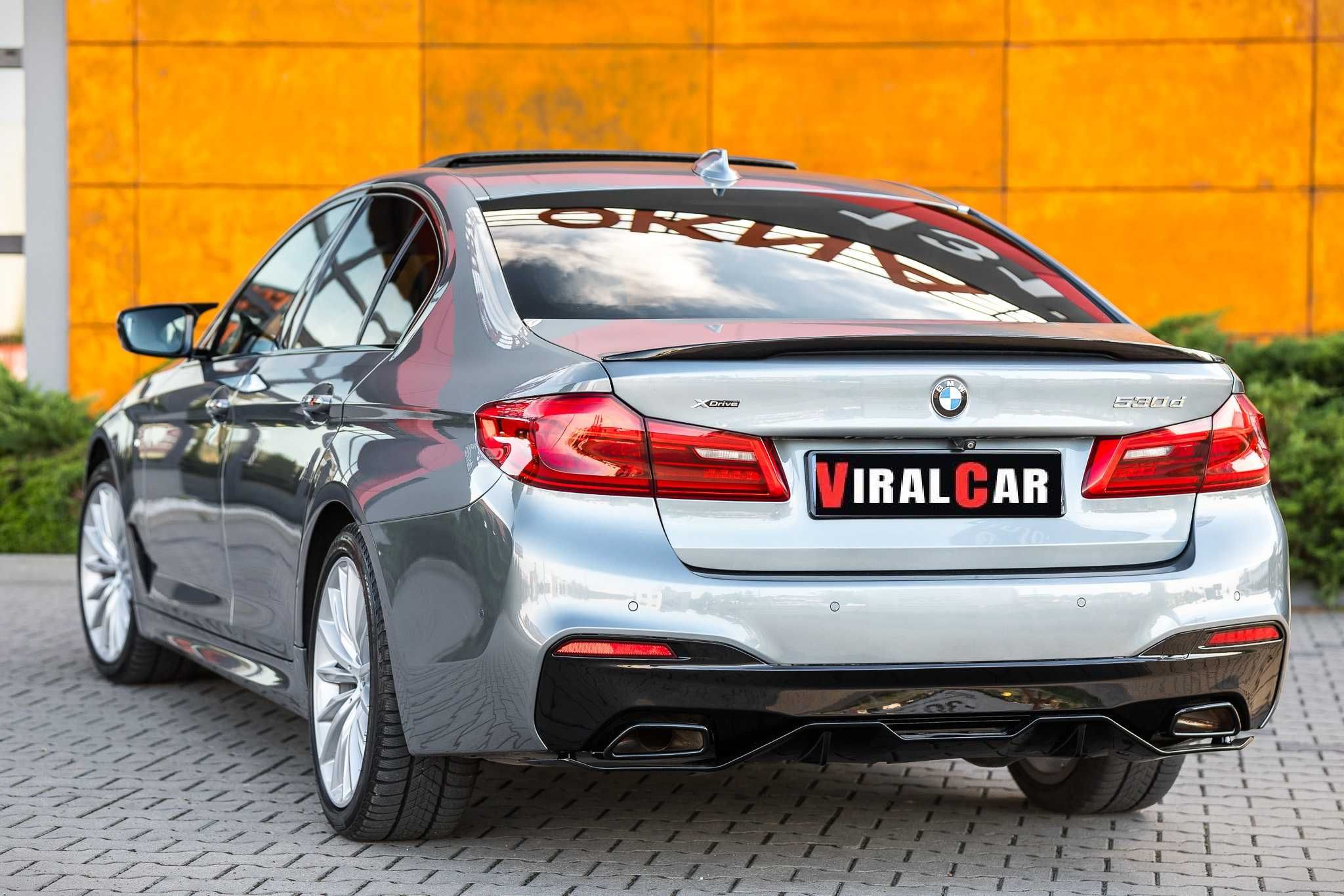 Spoiler Lotka MP Style BMW G30 Czarny Połysk / Carbon
