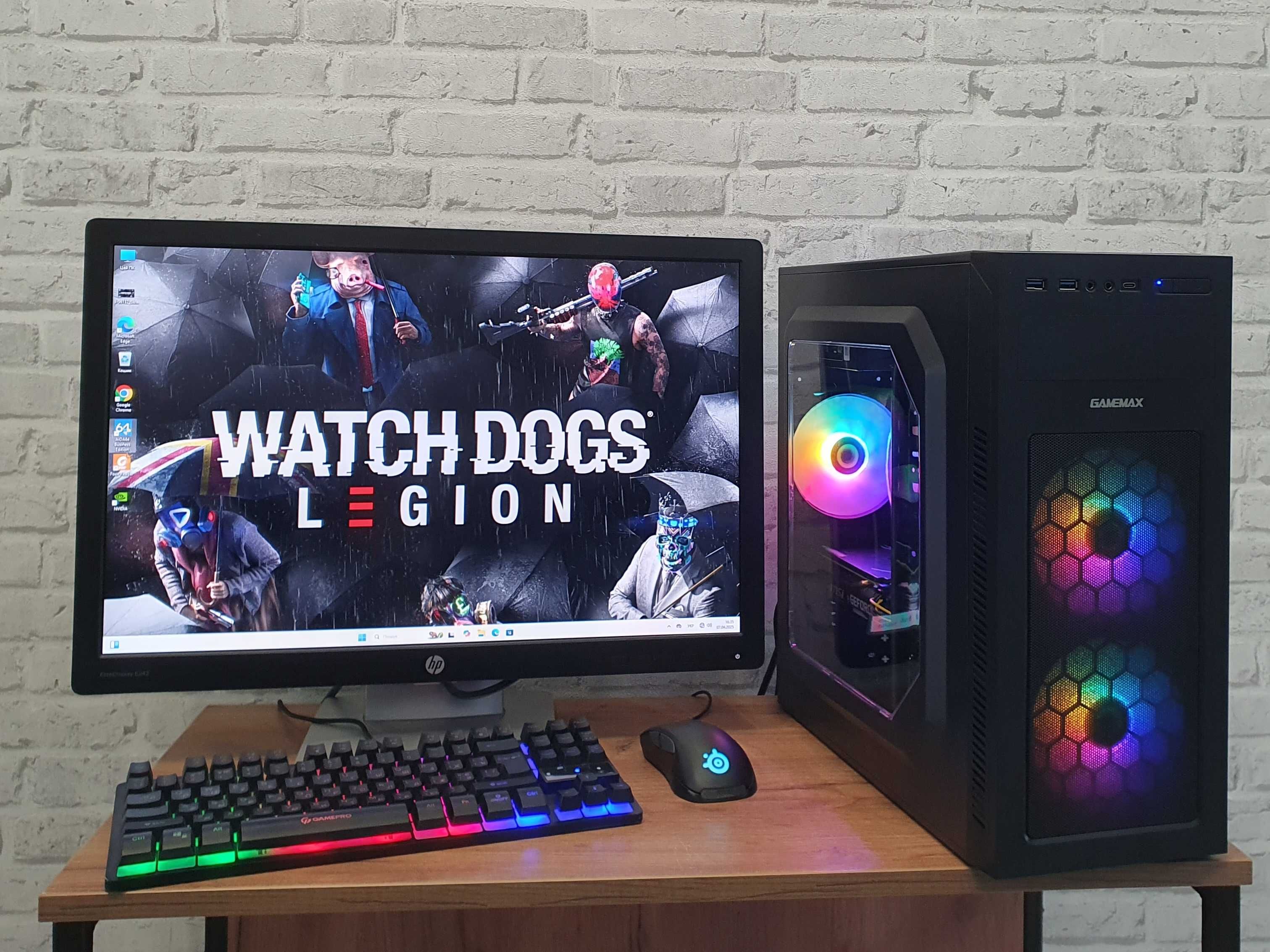 Тягне всі ігри!!! Игровой компьютер Core i5/GTX1660-6gb/16gb ГАРАТНІЯ