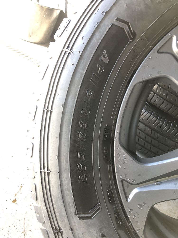 Диски-Шини 265/65/18 Dunlop диски- /6/139.7R18 Toyota Orig.