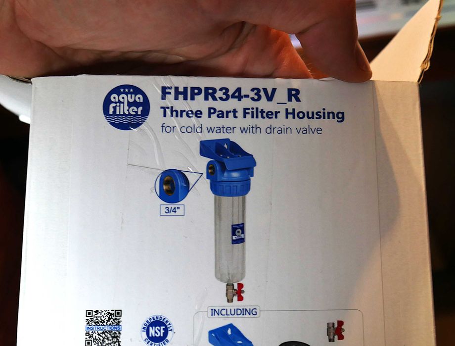 Filtr wody zestaw FHPR34-3V_R