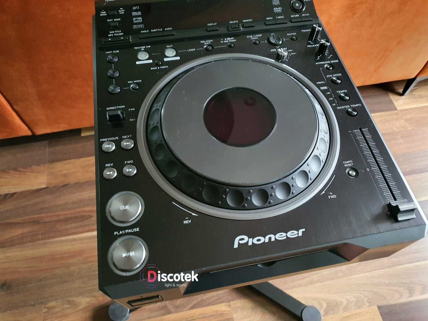 Pioneer DVJ-1000 | nowy: 10300 zł | odtwarzacz DVD, CD | Denon, CDJ