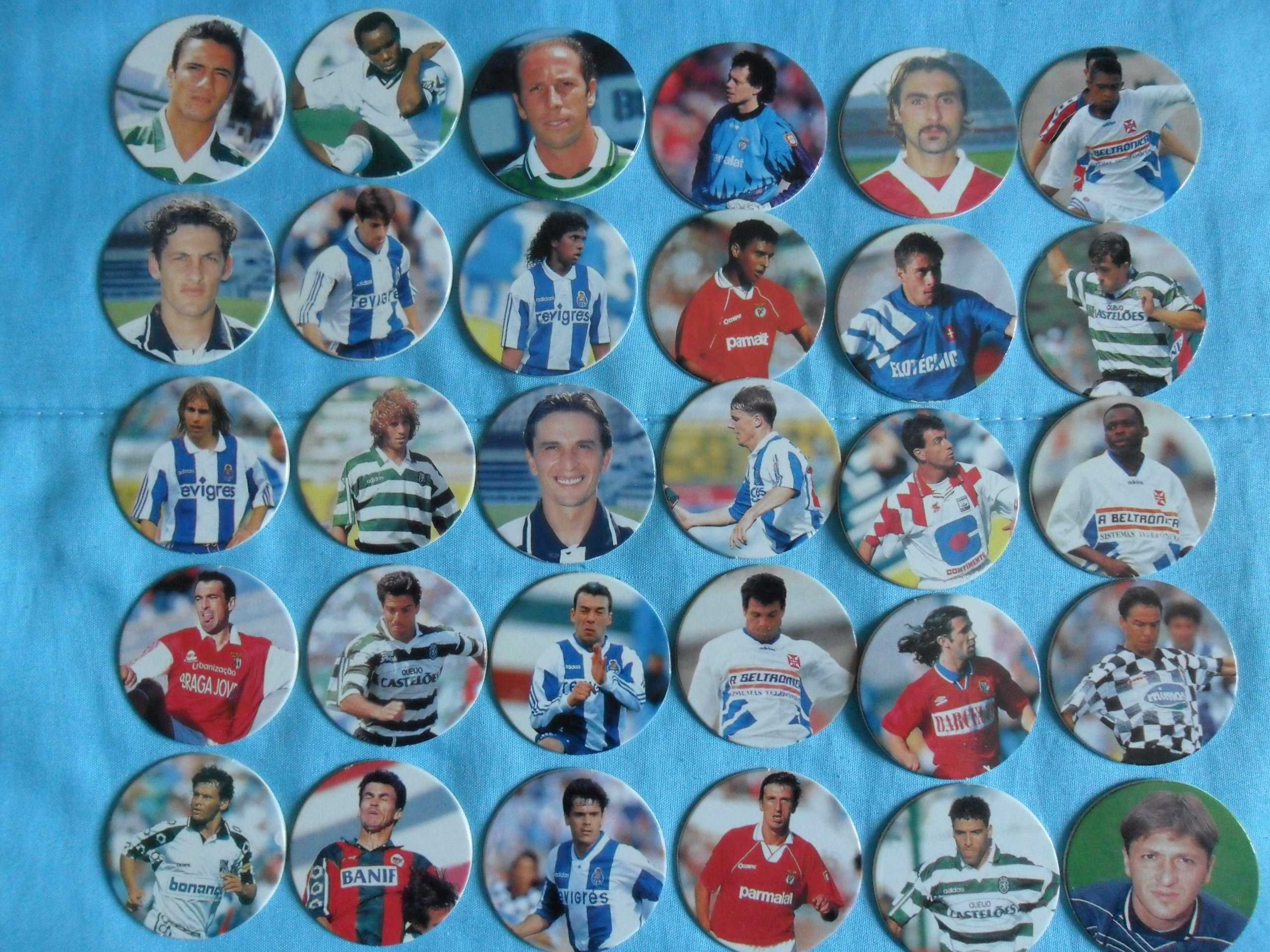 Tazos Futebol 95-96 da Panini