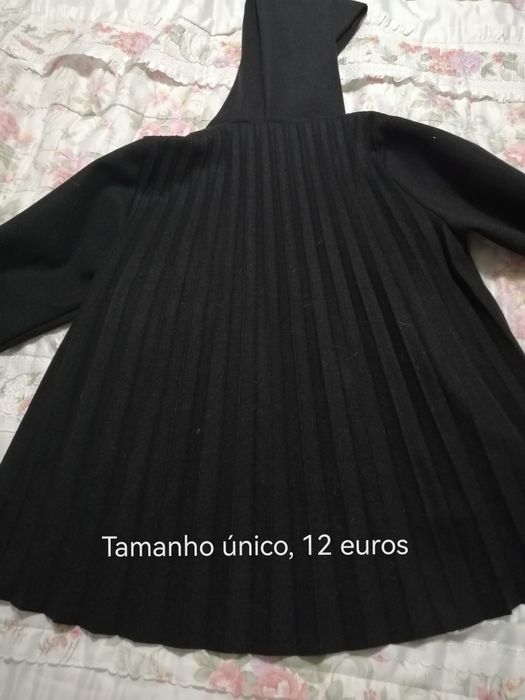 Casaco preto tipo fazenda