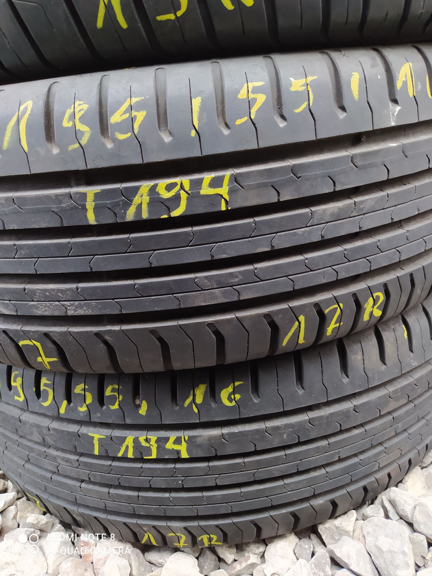T194 195/55/16 sztuk 2 Continental