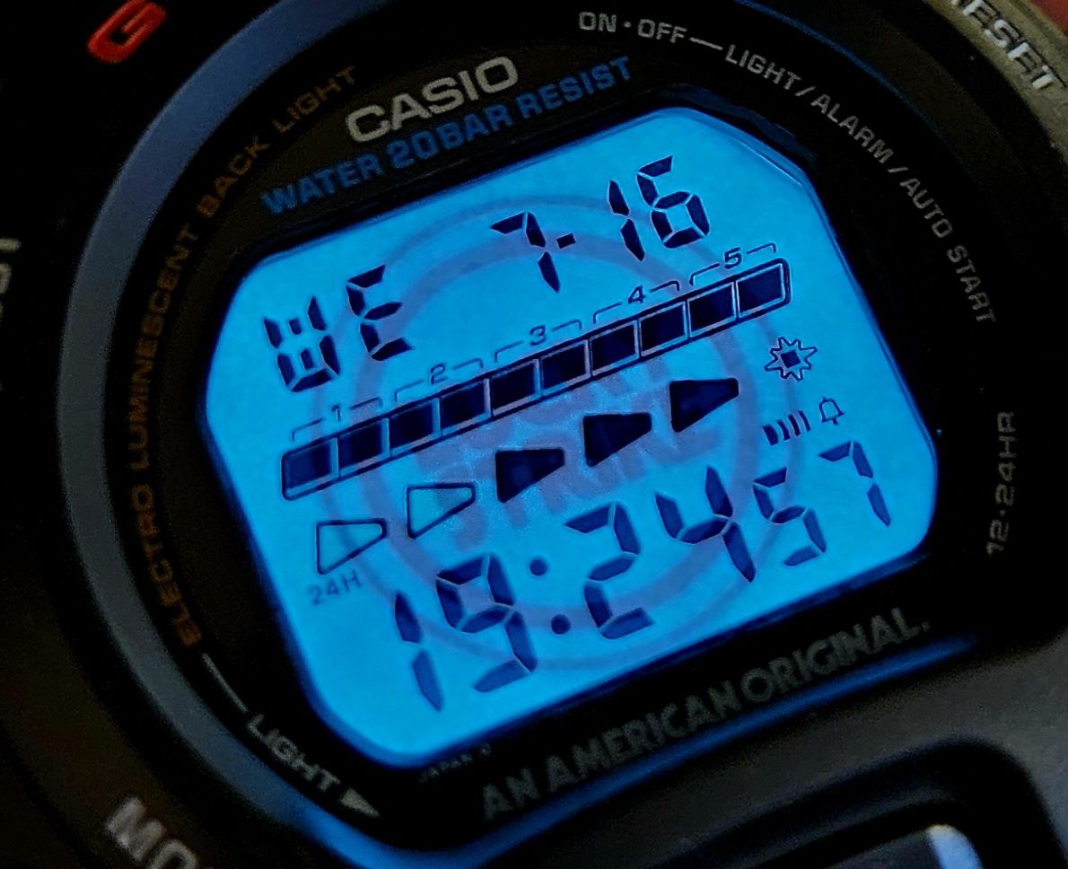 DW-6600B Lucky Strike Casio G-shock vintage 1997