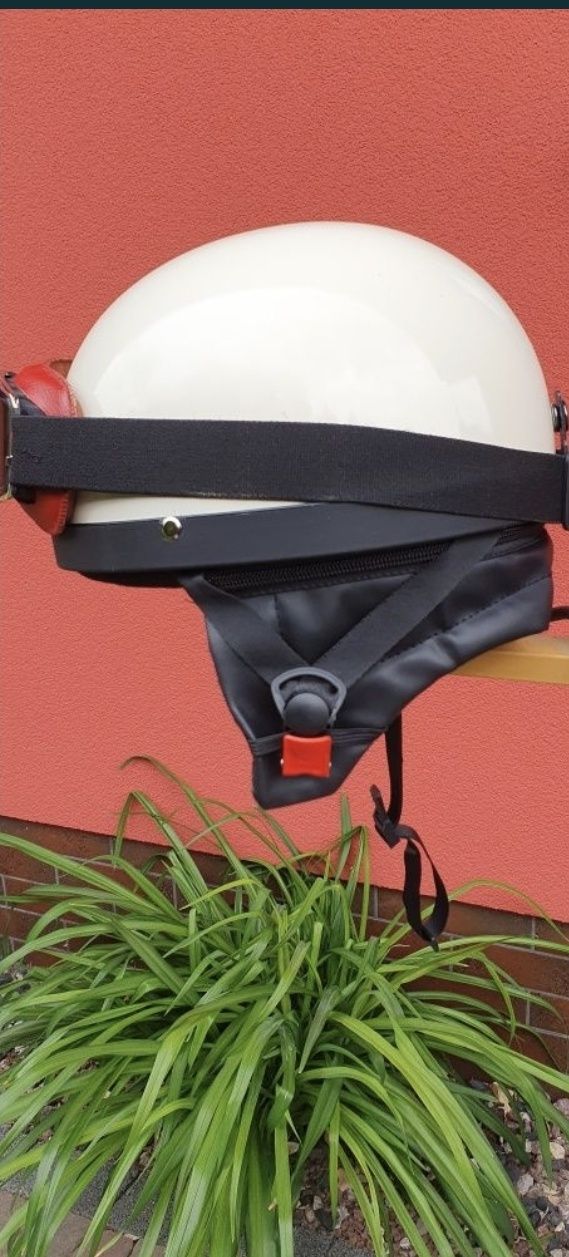 Kask orzeszek gogle prl