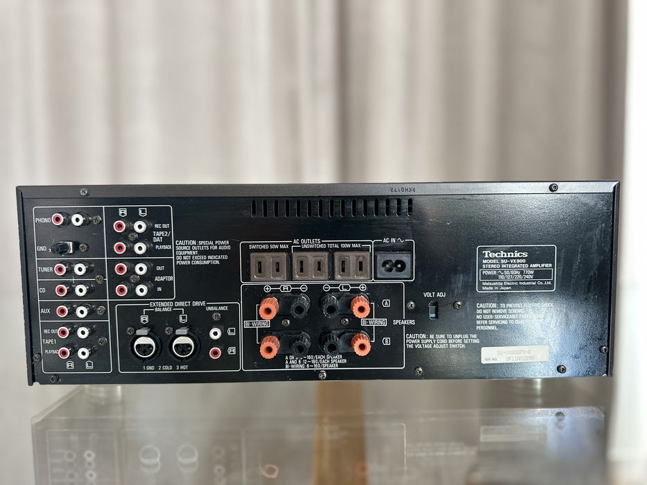 Technics SU-V800 2x160 watt legendarny klasy hi-fi stan idealny