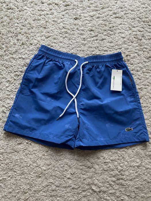 Lacoste shorty/kąpielówki, rozmiar M/L, nowe z metka, niebieskie