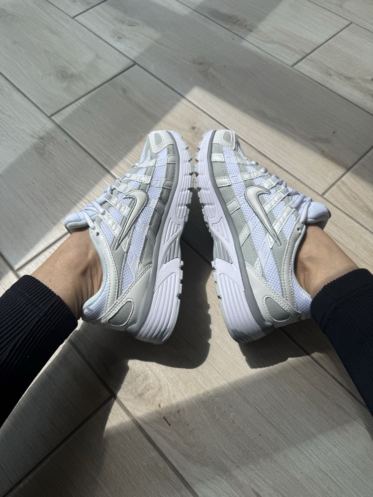 Nike P-6000 White/Light Grey