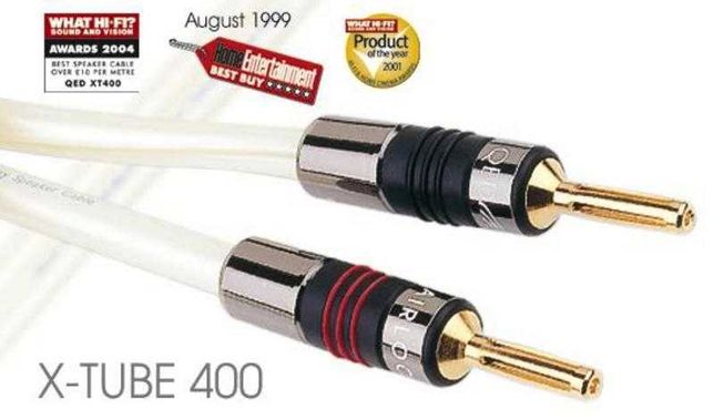 Kabel głośnikowy QED Signature X-TUBE 400 2x4mm²