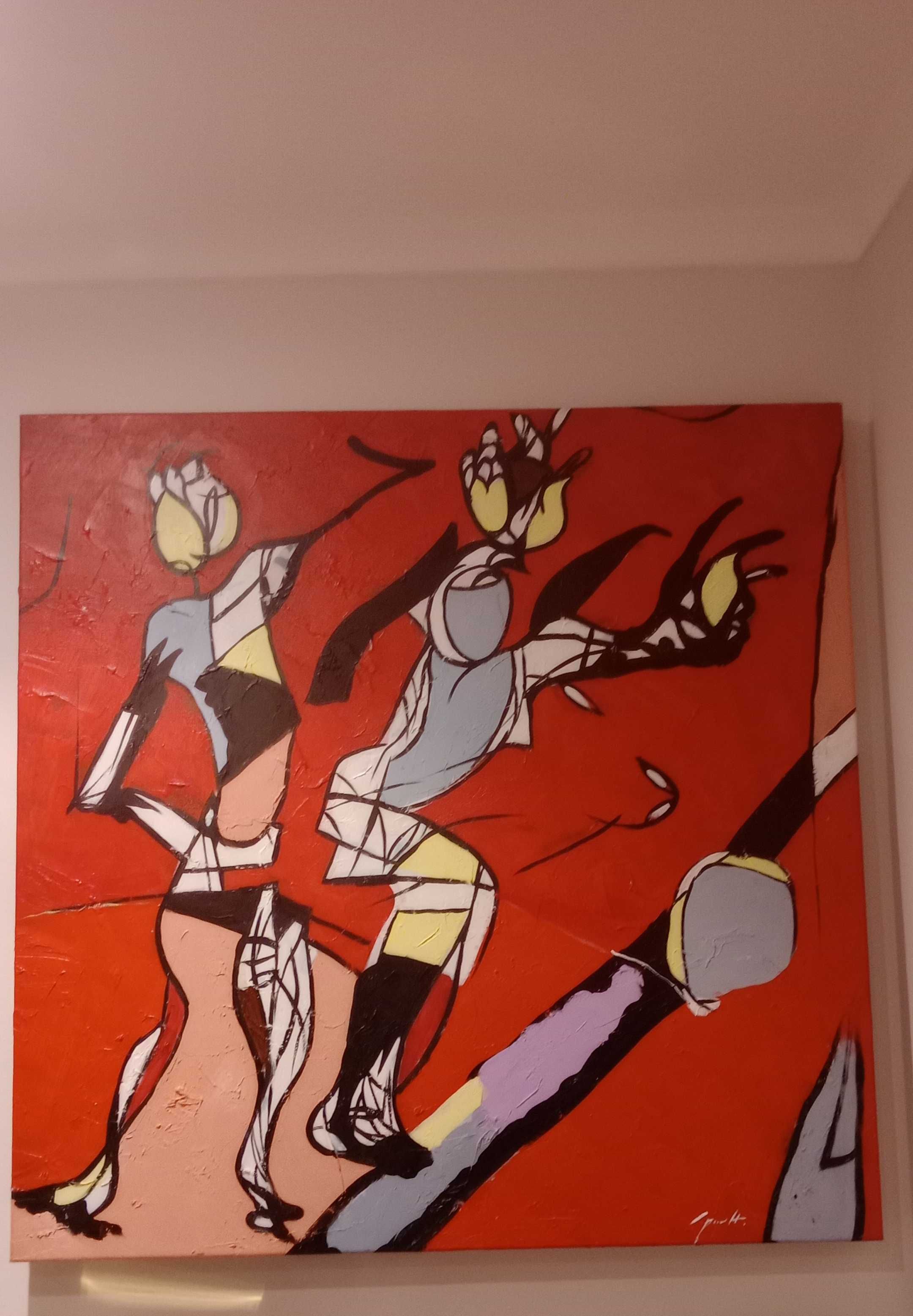 Quadro pintado a óleo - Original