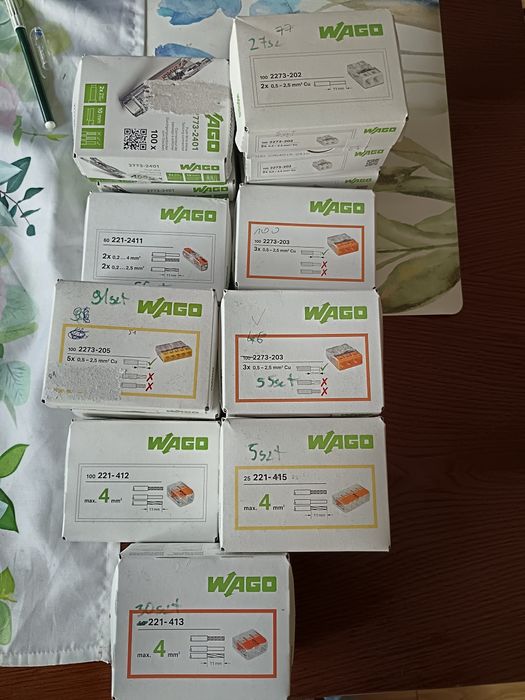 Złączka instalacyjna wago