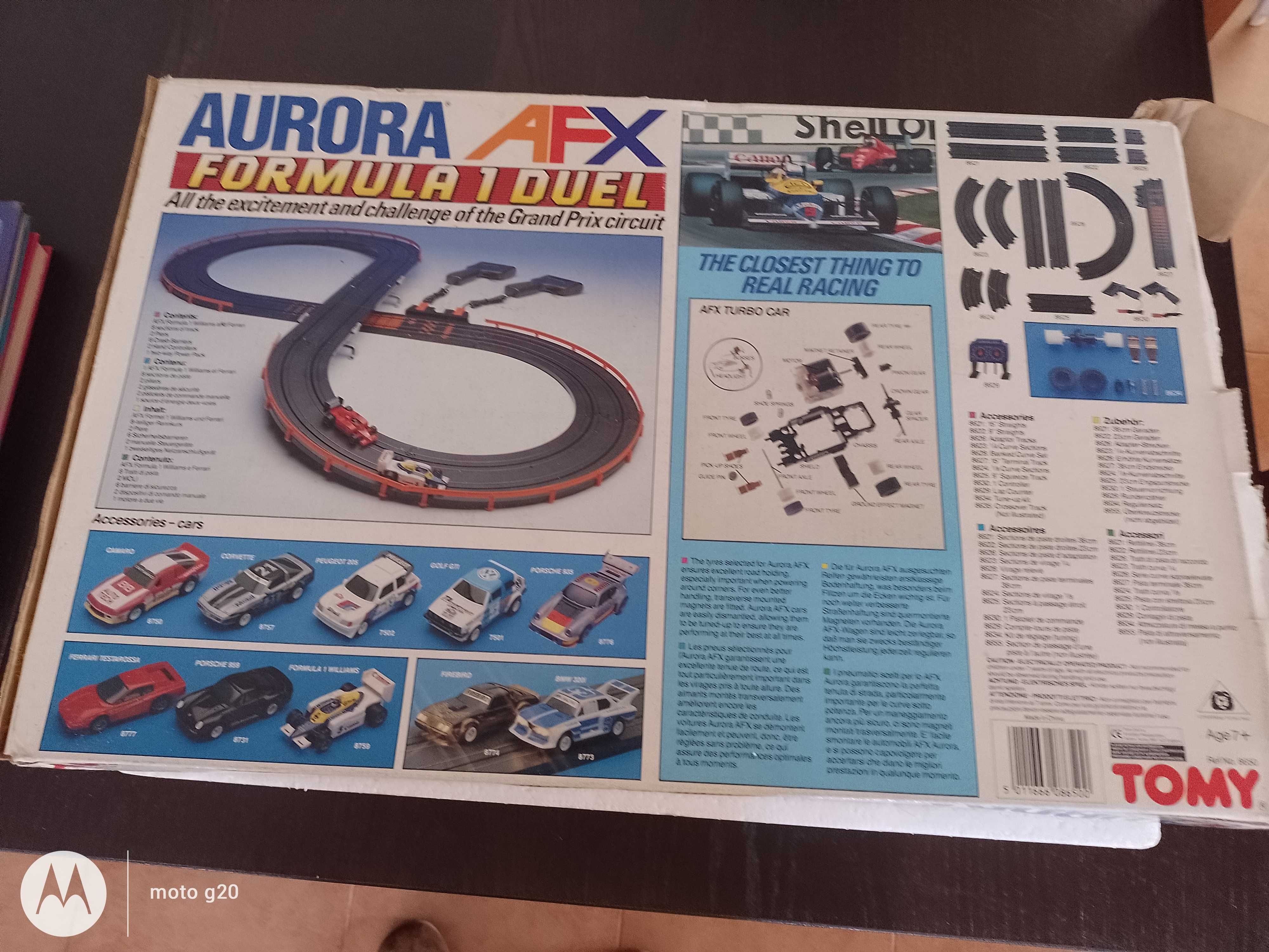 Pistade automóveis Tomy Aurora AFX Fórmula 1