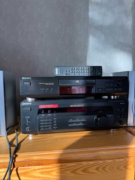Комплект Sony STR-DE135 + Sony CDP-XE220 - відмінний/робочий стан