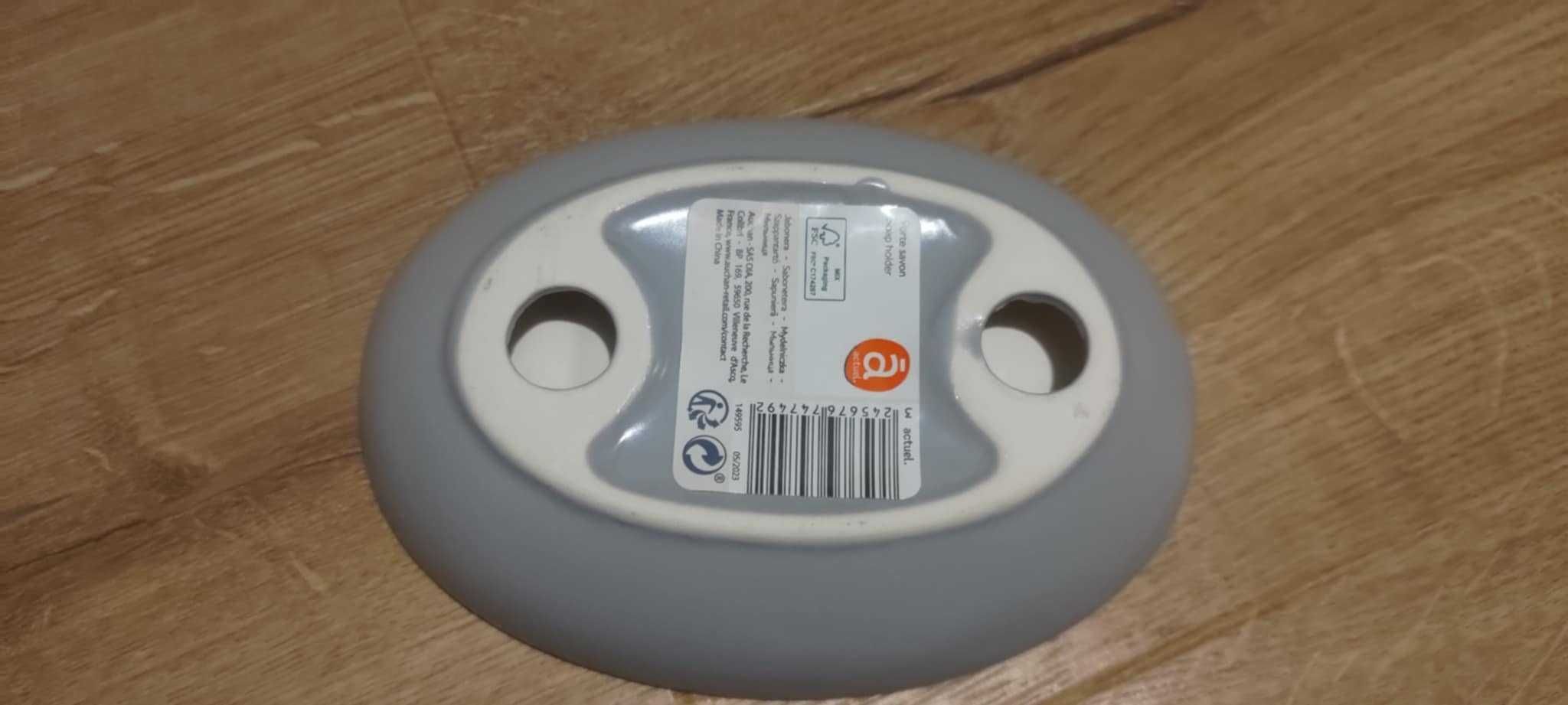 Mydelniczka ceramiczna biała