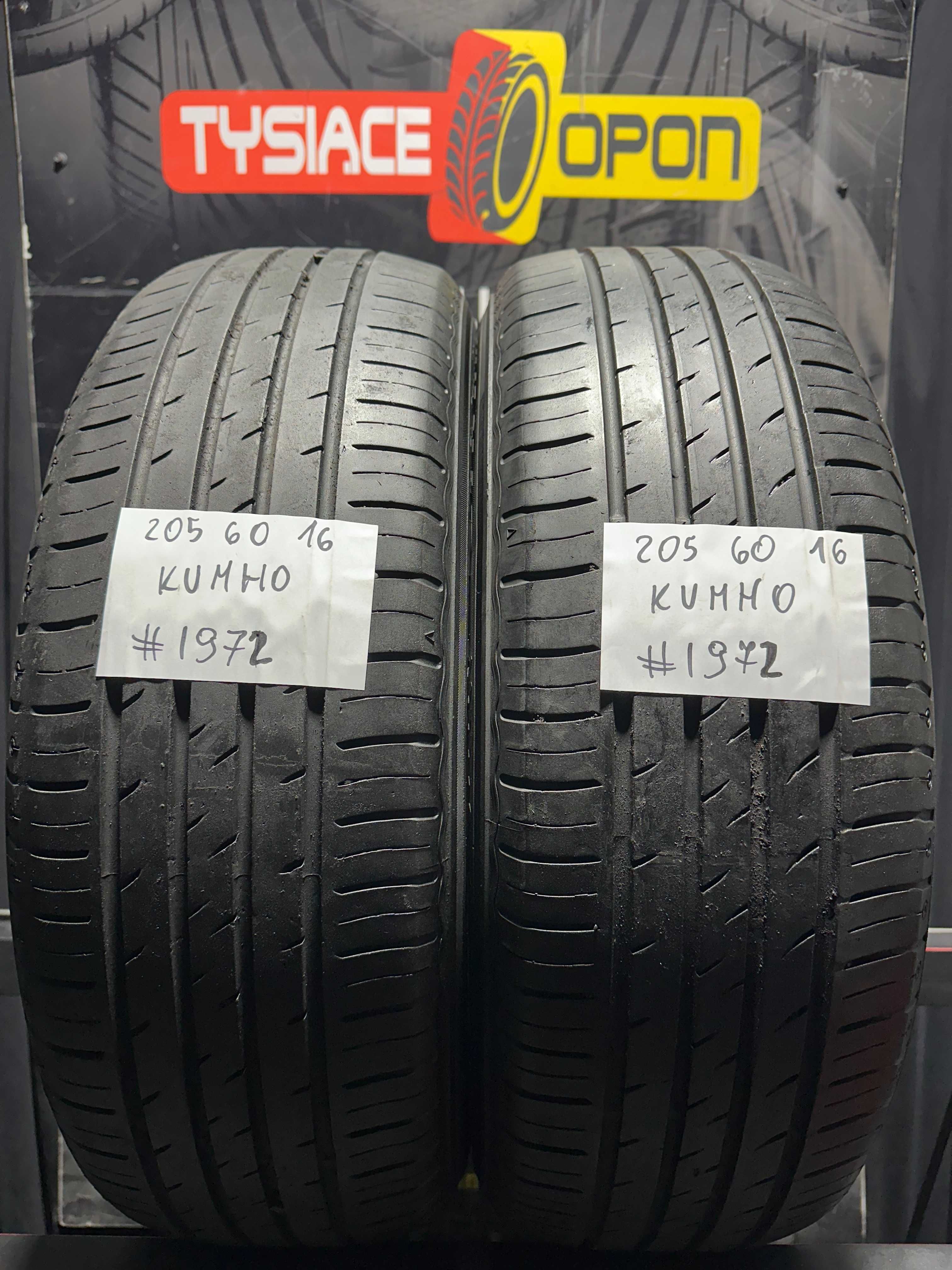 Opony Letnie 205/60/16 KUMHO ECOWING #1972