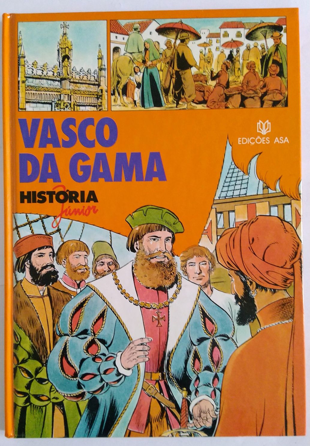 História Juvenil - Vasco da Gama, edições Asa.1990