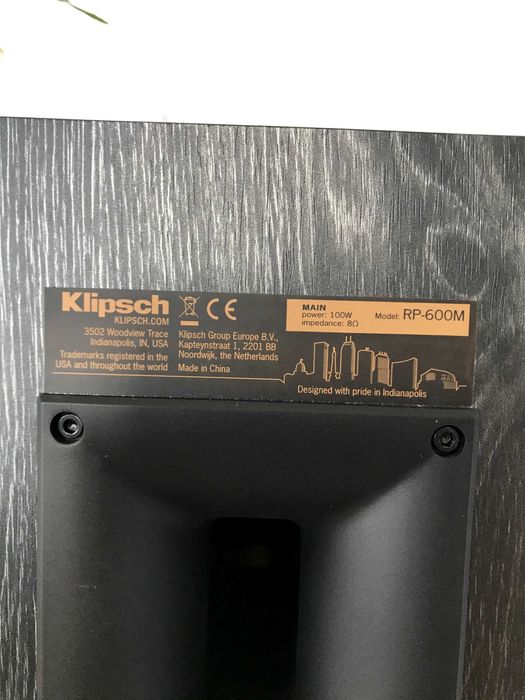 Kolumny Klipsch rp 600m para ebony