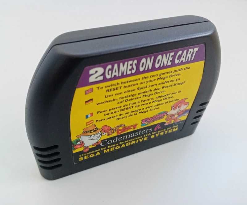 Fantastic Dizzy + Cosmic Spacehead Sega Mega Drive