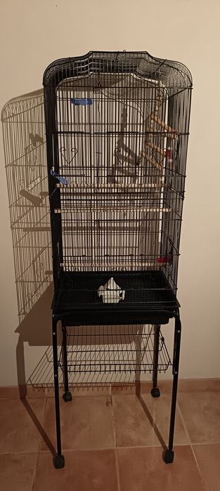 Gaiola grande para pássaros como nova