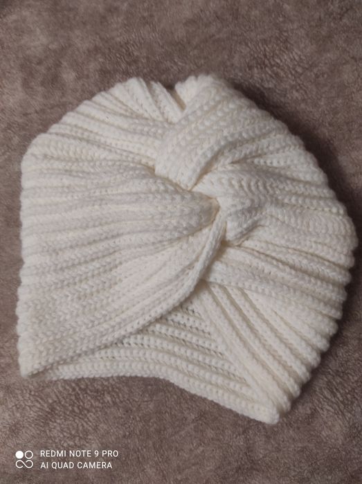 Чалма біла , тюрбан новий