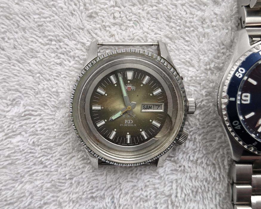 Часы Orient KD King Diver и Orient Mako Автоподзавод (на ходу)