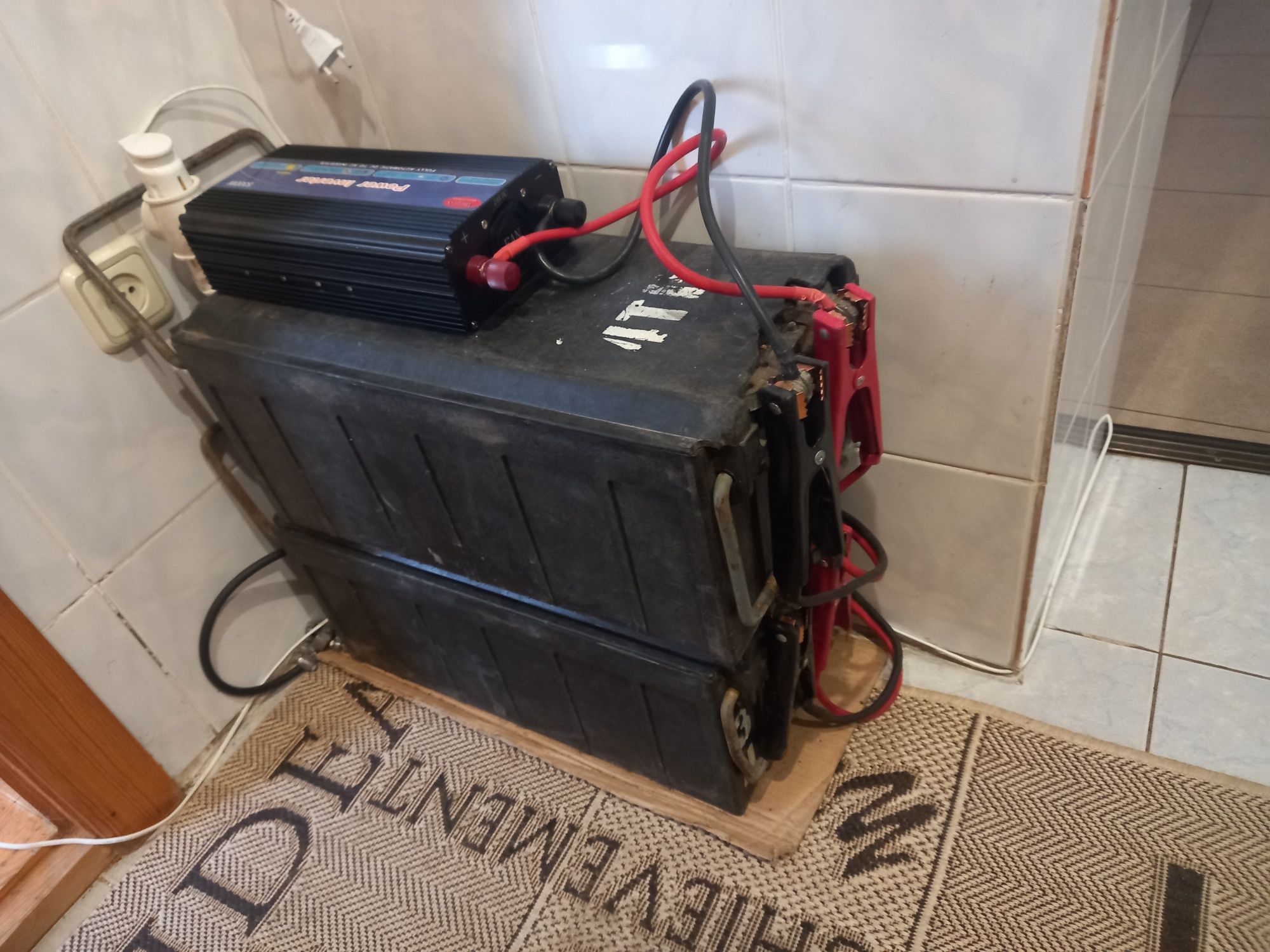 Инвертор 5kW + 2тяговых танковых акб