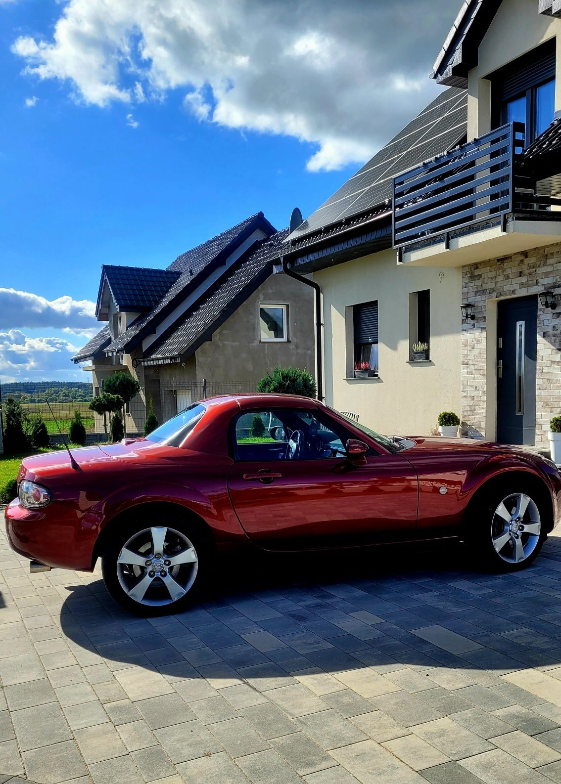 * Piękna Mazda MX-5 MIATA MX5 1.8  Czerwona Perła PRHT Hardtop