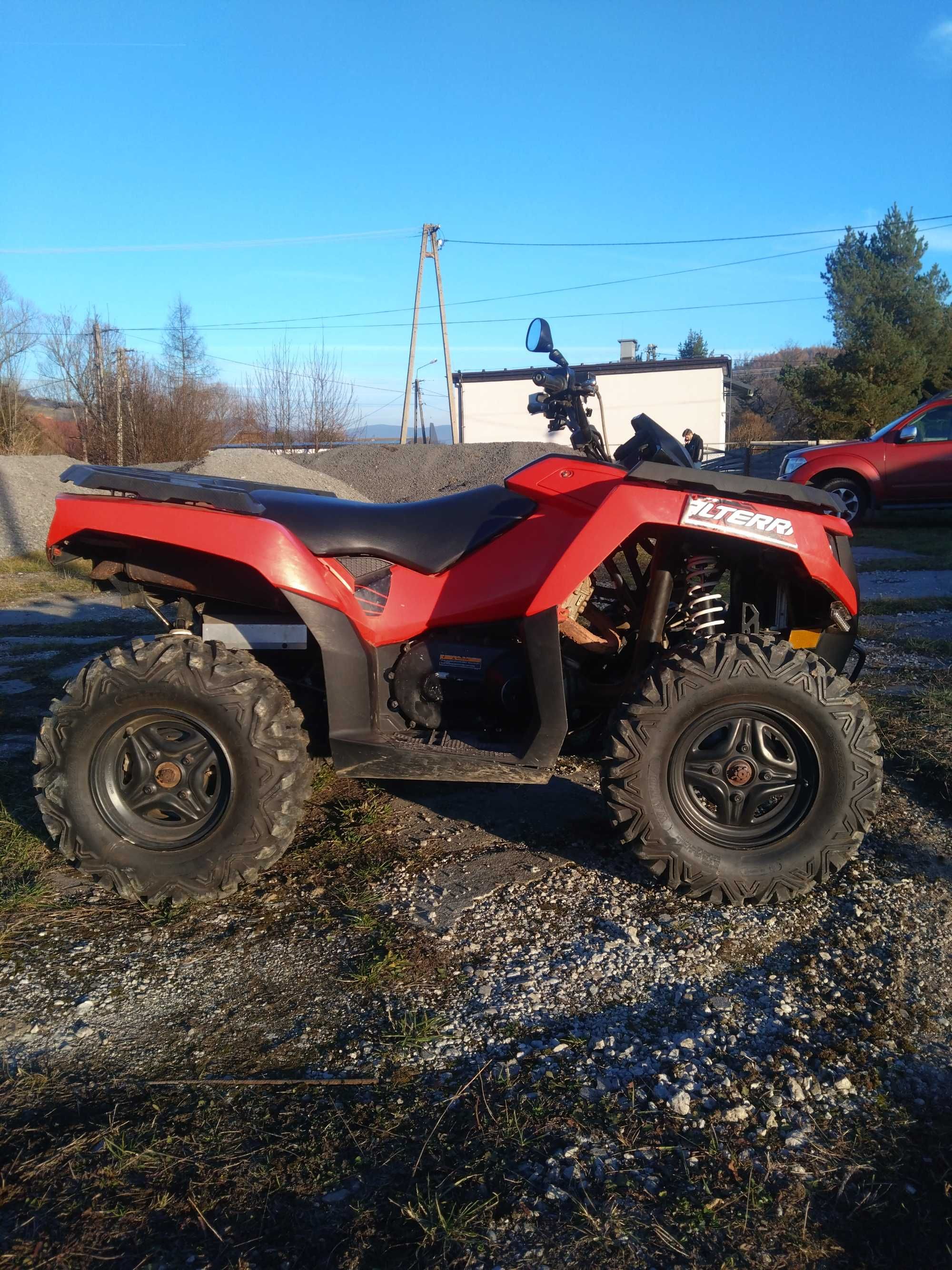 TOP Quad ATV Arctic Cat 4x4 700 EFI ALTERRA 2017