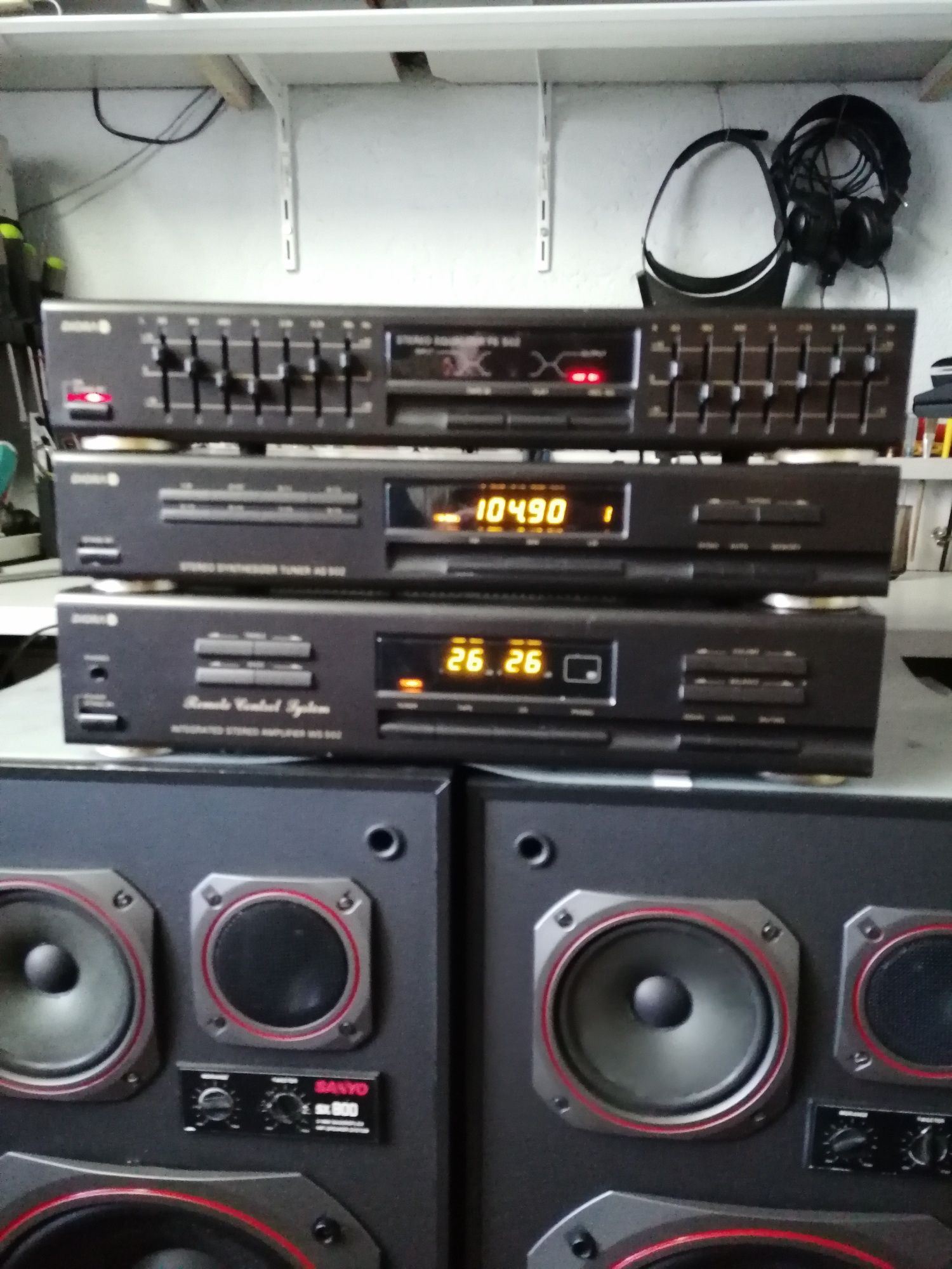 Zestawy audio z prl-u.