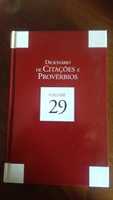 28 Volumes novos, de "Dicionário de Citações e Provérbios".