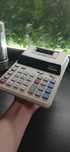 Casio hr-120T калькулятор/кассовый апарат