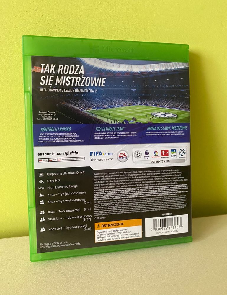 Gra Fifa 19 na Xbox One polska wersja