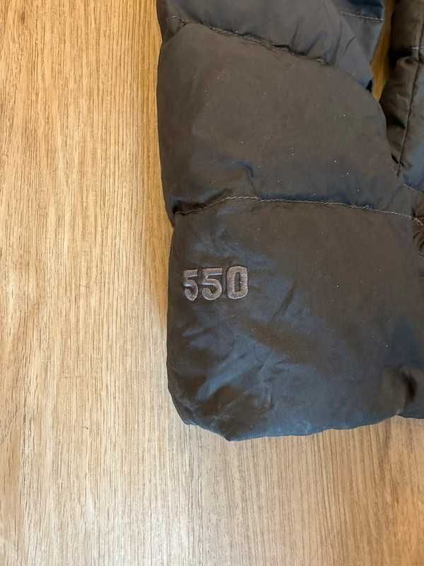 The North Face 550 L down puffer jacket kurtka damska puchowa TNF