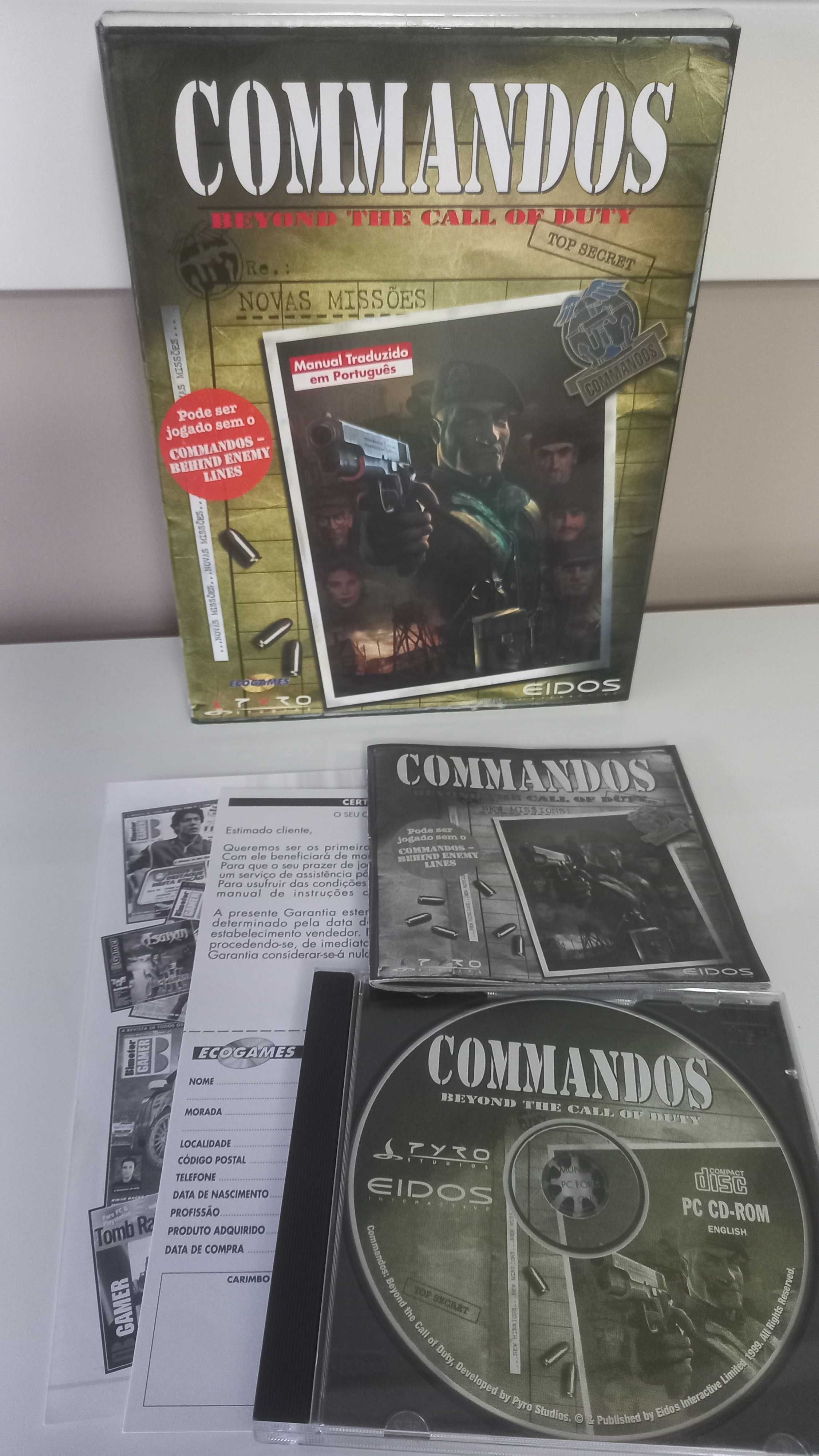Commandos + Expansão PC Big Box (PT)