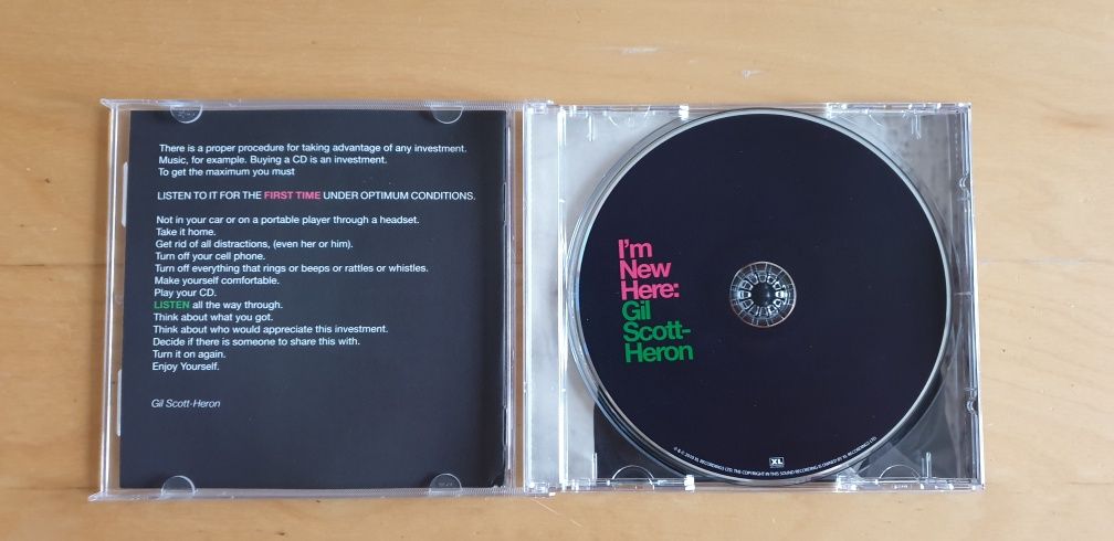 płyta CD Gil Scott-Heron - I'm New Here gość. Damon Albarn Kanye West
