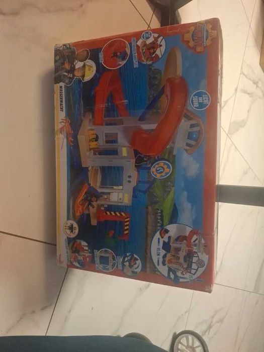 Strażak Sam Stacja oceaniczna światło dźwięk Zestaw Simba