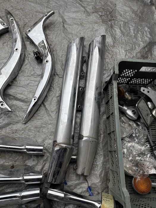 Suzuki vl 800 lampy czesci blotnik tlumik oparcie wydech