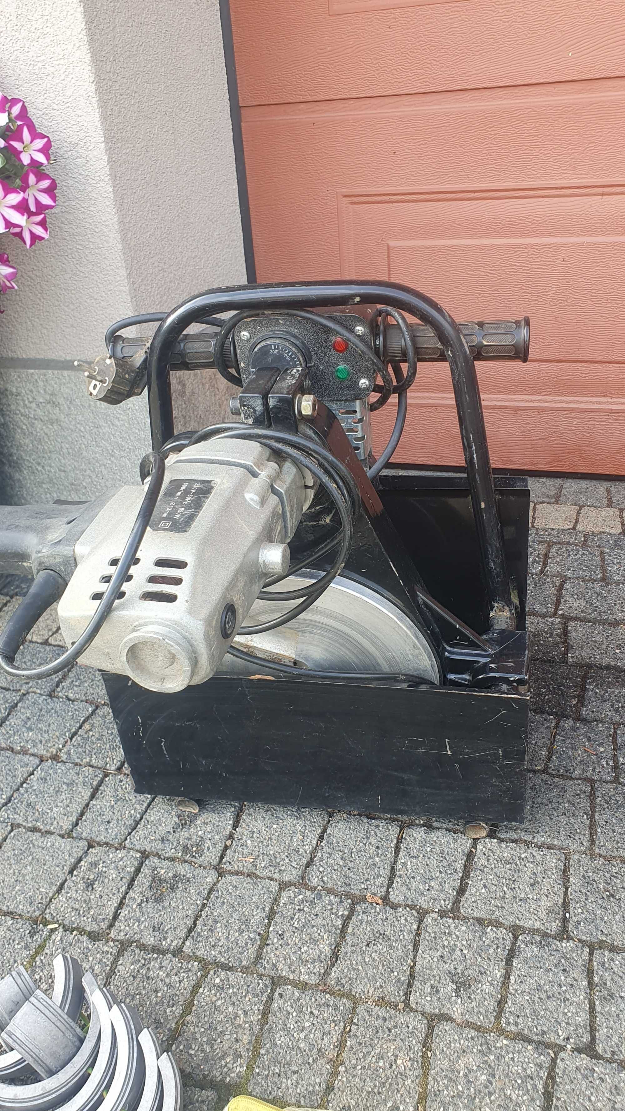 Zgrzewarka doczołowa do rur PE, PP, z dociskiem ręcznym 50-200 mm