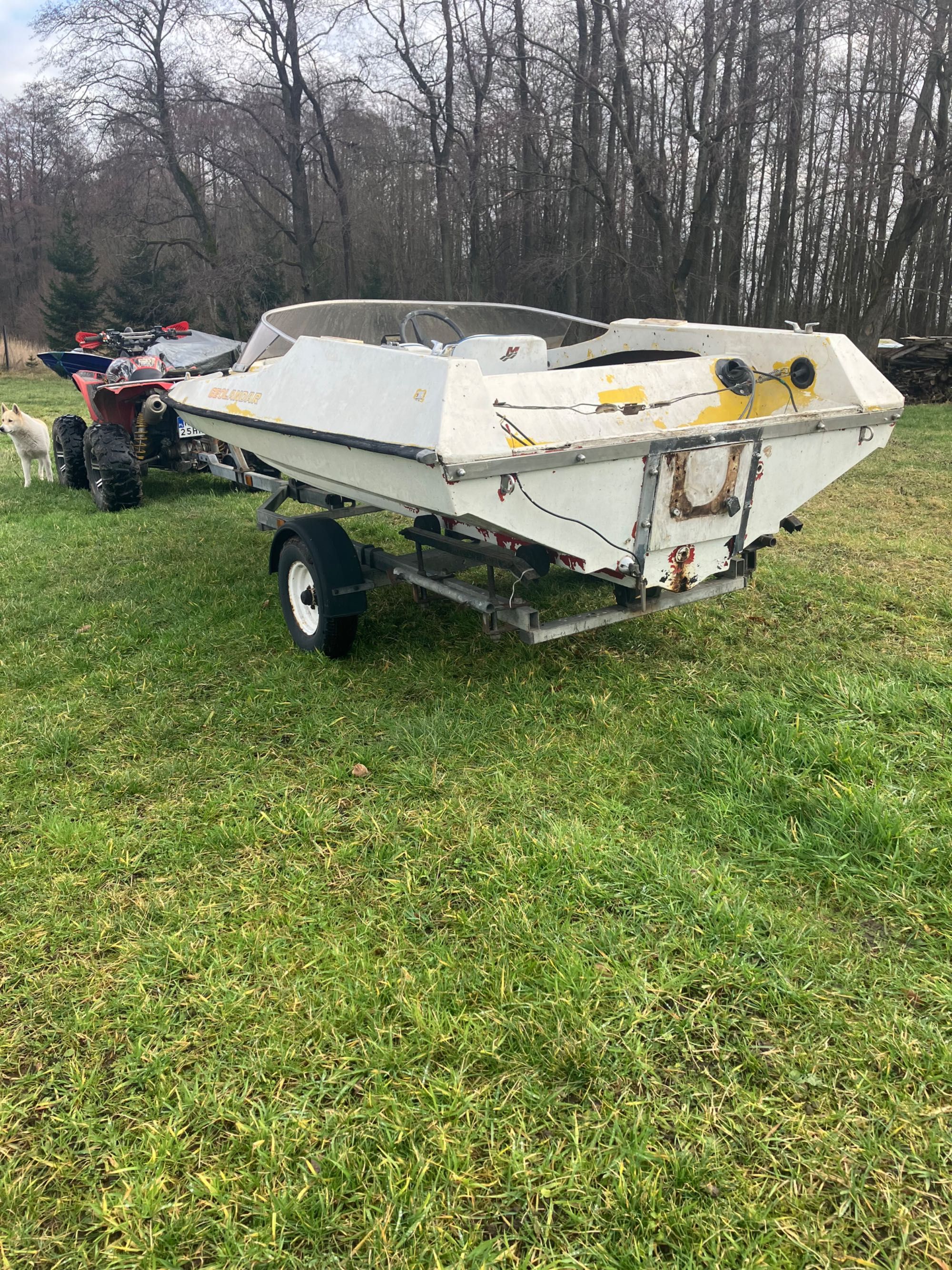 Lodka motorowa silnik evinrude 50