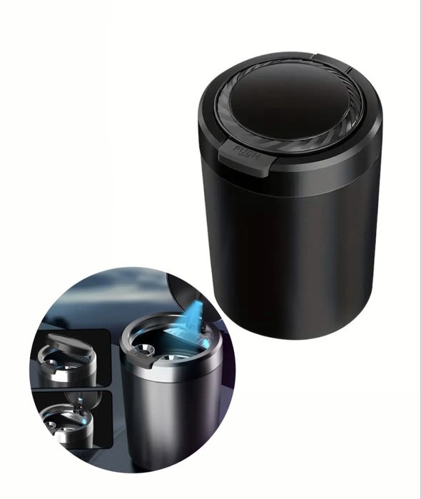 Автомобільна попільничка з підсвіткою, пепельница с подсветкой