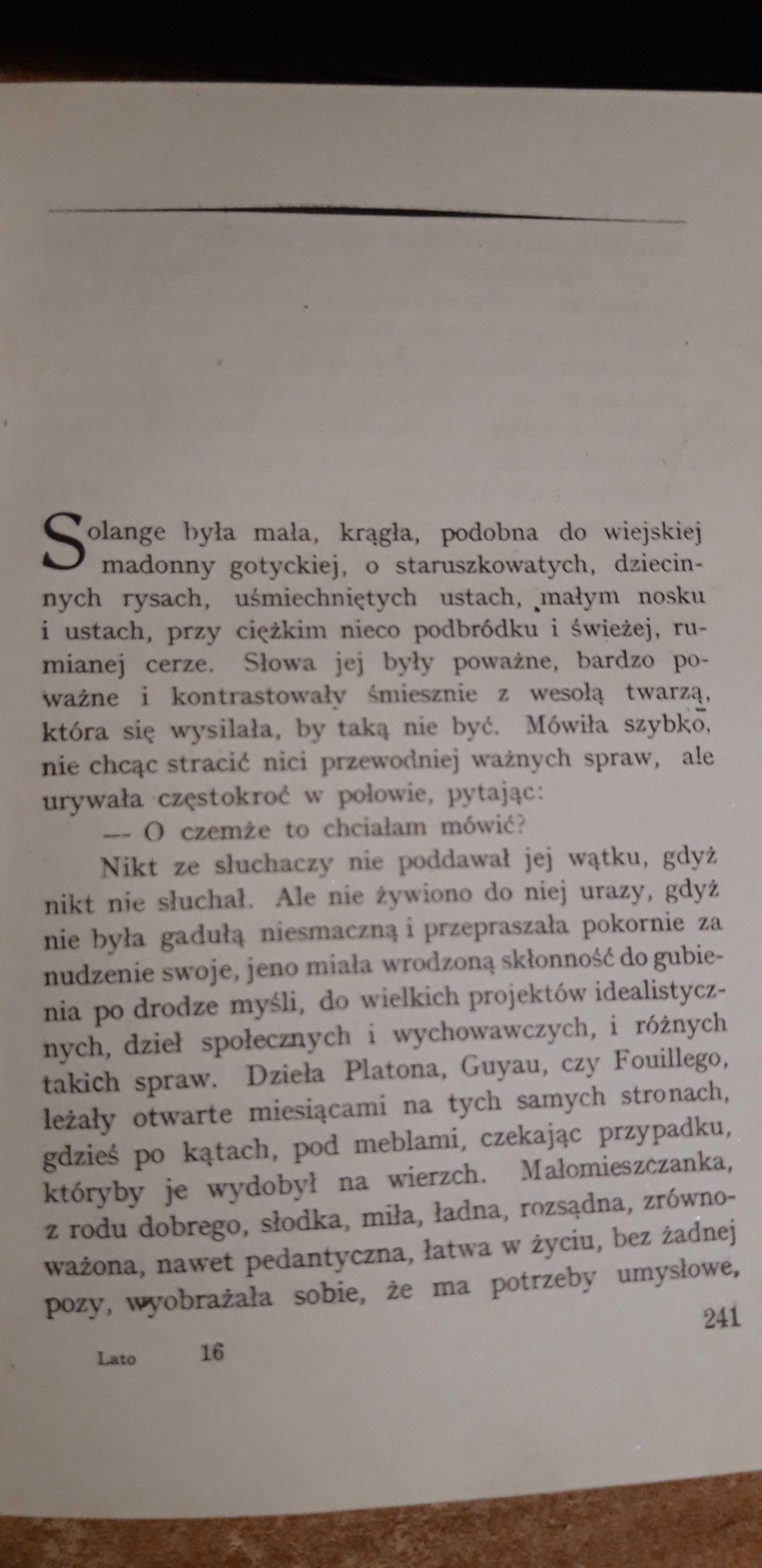 Dusza Zaczarowana,II -R.Rolland- Lwów 1924 opr.BLN,wyd.1