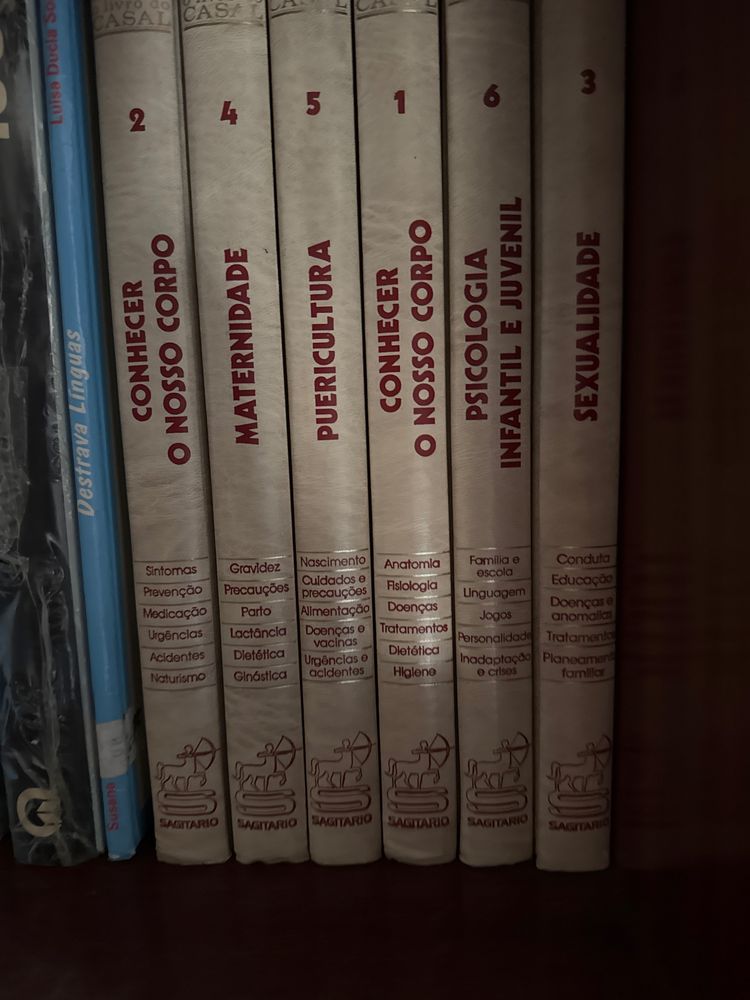 Livros diversos , cozinha , historia e ciência