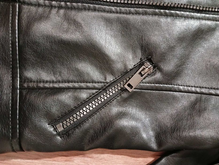 Куртка кожзам Sinsay